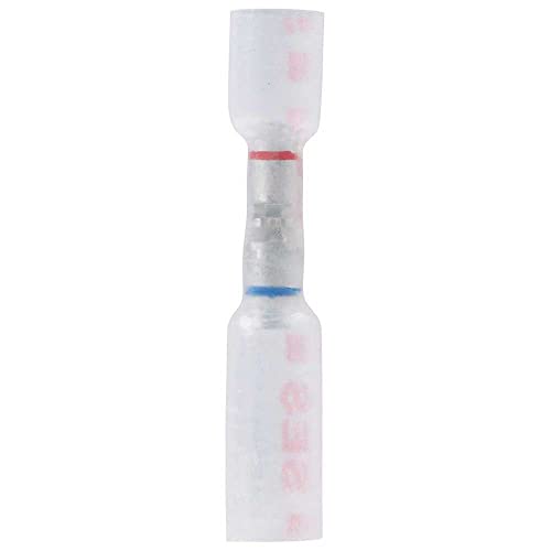 Ancor 320125 Heat Shrink Step-Down Butt Connectors, 22-18/22-14 AWG, 25 Pack