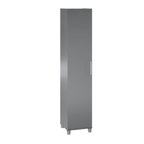 Systembuild Camberly 16" Utility Storage Cabinet, Graphite Gray #TOP7