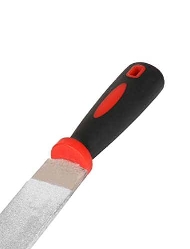 Yklp 8Inch Diamond Coated Flat File Plastic Handle Hand Tools For Grinding On Glass, Stone, Marble, Rock, Bone 120 Grit2 #TOP2