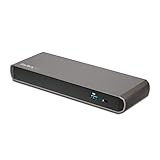 StarTech.com Thunderbolt 3 Dock - Dual Monitor 4K 60Hz Laptop Docking Station with DisplayPort - 85W...