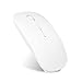 Produktbild Szyee Bluetooth Maus Drahtlose Maus Bewege Die Maus Optische Maus Laden Sie Die Maus Geeignet Für PC Computer Laptop Android Tablet Intelligentes Gerät(Helles weiß)
