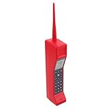 Diseño de ventana para minoristas: resalte su escaparate con este adorno de teléfono, aumentando el atractivo visual con el exclusivo diseño de adorno de teléfono de hierro retro que atrae a nuevos clientes, modelo de teléfono celular retro de juguete, decoración de fiesta de teléfono retro