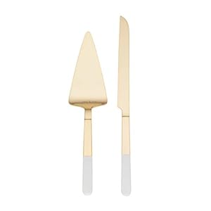 Kate Spade New York Love Dessert Set, 1.10 LB, Metallic