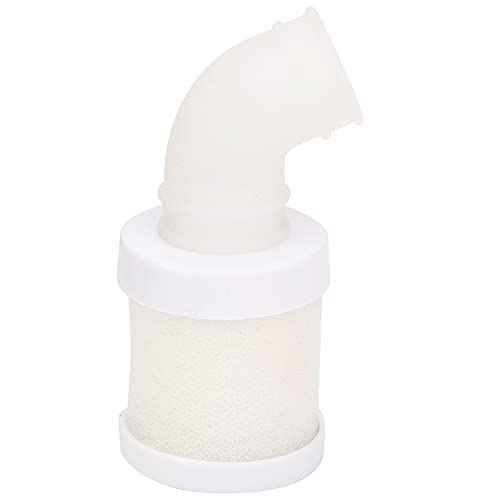 Mini Universal Engine Air Filter Cleaner Spare Parts Fit for HSP 1/8 94087 94762 RC Car (White)