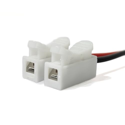Image of ROBOWAY 100Pcs CH2 Premium Spring Wire Connectors, Quick Spring Connector, Electrical Cable Clamp Terminal Block Connector, LED Strip Light Wire Connecting (Pack of 100)