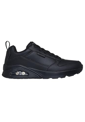 Image of Skechers Men's 183012 Uno Alder Black Casual Shoes