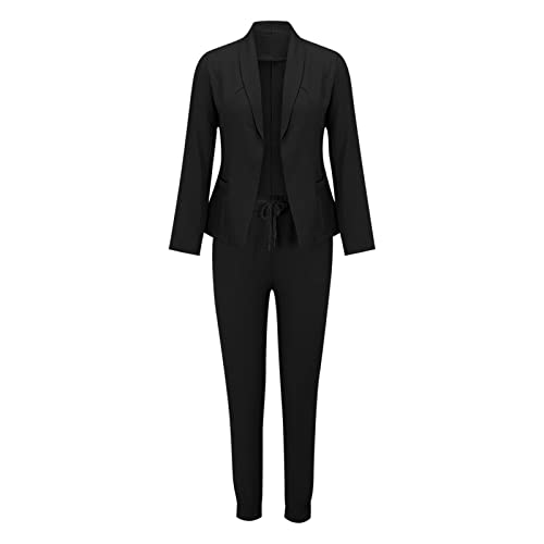 Firzero 2 Piece Work Sets for Women Going Out Dressy Casual Formal Outfits Blazer Suiting 2024 Casual Elegant Business Sets3