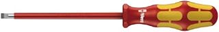 Wera 160 i Kraftform Plus Lasertip VDE Insulated Screwdriver, Slotted 0.8 x 4 x 100 mm, 05006115001