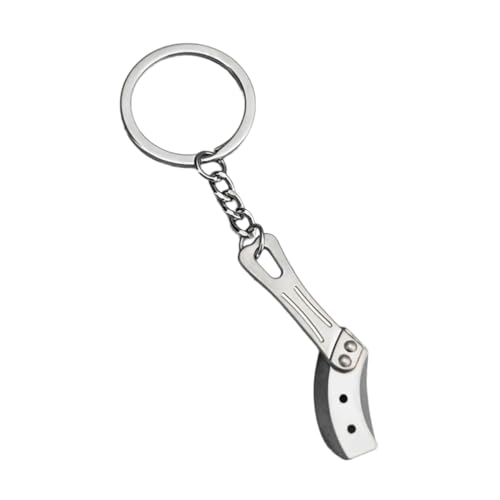 QMQJIA Realistic Tooth Shaped Keychain Craft from Sturdy Zines Alloy Materials for Dentals Industry Promotion Casual Wear