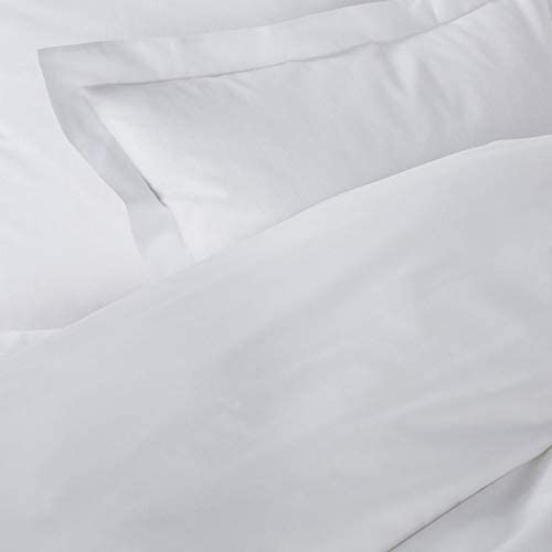Ropa De Cama | 100% Cotton 1000 Thread Count | 3 PC Duvet Cover Set | Egyptian Long-Staple | Hotel Quality | UK King White Color - Image 2