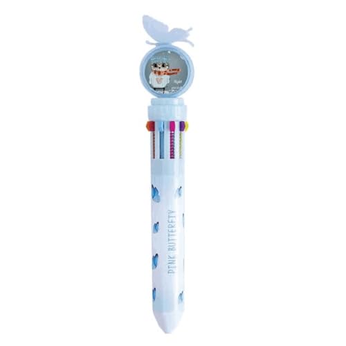 Stylo à bille multicolore chouette pour illuminer vos notes de cours