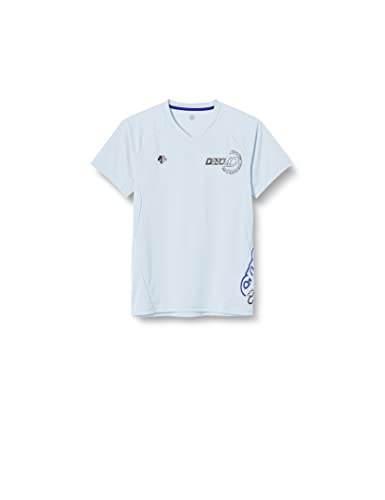 [デサント] Tシャツ 半袖プラクティスシャツ 吸汗 速乾 バレーボール トレーニング メンズ WH L