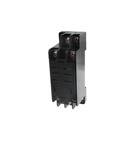 5 Pieces DTF-08A 8-pin Power Relay Base Socket DIN Rail mounting