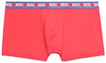 DIESEL 3-Pack Of Boxer Briefs With Cut-Off Logo in Blue for Men