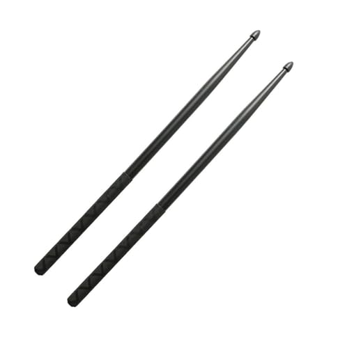 Musfunny Nylon Drum Sticks For Drum Set 5A Light Durable Plastic Exercise Anti-Slip Handles Drumsticks For Kids Adults Musical Instrument Percussion Accessories thumb #2