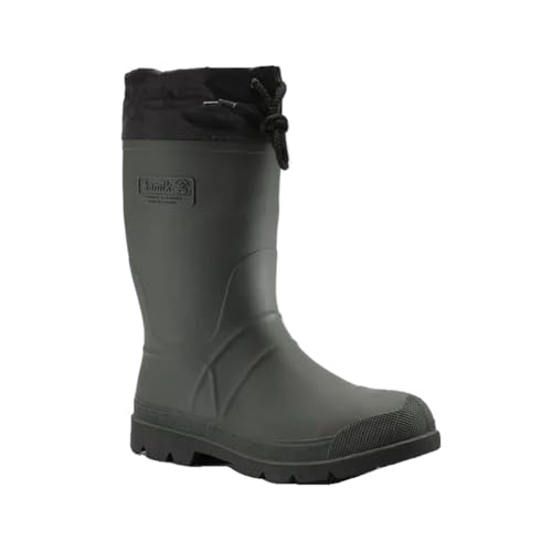 Image of Kamik Forester Insulated Rubber Hunting Boots - Waterproof Insulated Boots for Men - Slip-Resistant Outsole for Hunting - Snow Shoes with Removable Liner - Mid-Calf Height