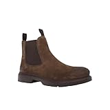 Pelle scamosciata Lumberjack Charlie, Stivali Chelsea Uomo, Marrone, 41 EU