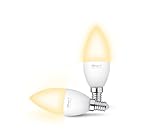 Trust WiFi E14 Smart Bulb, Dimmable Candle Bulb,Works with Alexa and Google Home, No Hub, Small Screw Warm to Cool Smart Light Bulb,White Ambience [Amazon Excl] - 2 Pack - Image 8