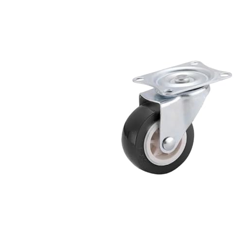 Roulettes de meubles pivotantes rouges 2 pouces lot de 4 universelles RH070W
