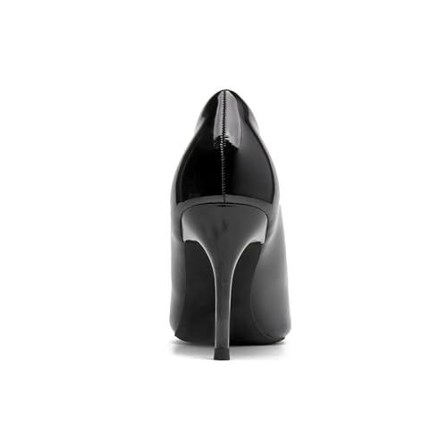 Image of Women's Low Kitten Heel Pumps Classic Fashion Dress Pumps Simple Heeled Shoes for Office Work