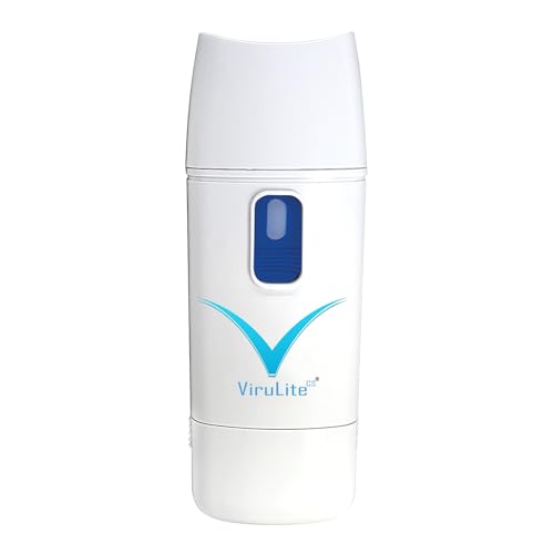 Virulite CS Original Infrared Light Therapy Device for Cold Sores - Handheld Invisible Light Therapy Wand Mess-Free Treatment for Lip Mouth and Outbreak Care - Portable Infrared Wand