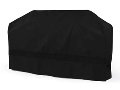 Covermates Island Grill Cover - Weather Resistant Outdoor Cover, Heavy Duty BBQ Covers for Large Island, Elite 300D Polyester, 74 Inch, Black