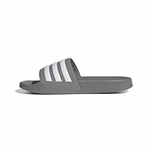 adidas Unisex Adilette Shower Slides, Grey Three / Cloud White / Grey...