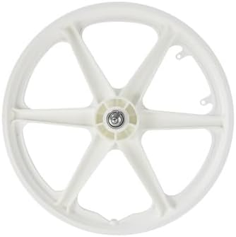 PRO+ BMX 20" 6 Spoke Plastic Front Wheel White