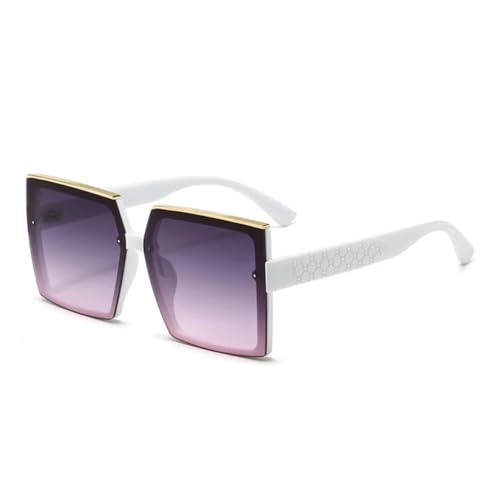 Lunettes de soleil grand format légères pour sublimer le visage