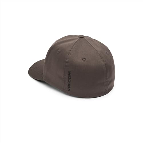 Image of Volcom Men's Snapback Hat - 6-Panel Twill Flat Brim Cap Adjustable Snap Closure
