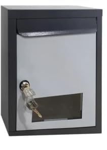 Patel Enterprise All in 1 Multipurpose Letter Box/Suggestion Box with Lock Table Top or Wall Mount (Grey)-1Ps (B0BWRLCY5S) Amazon Price History, Amazon Price Tracker