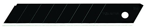 Flash Deals - 70% OFF TAJIMA Utility Knives & Blades - 10-Pack 3/4" Razar Black Box Cutter Snap Blades with Premium Tempered Steel & Safety Blade Dispenser - LCB-50RB