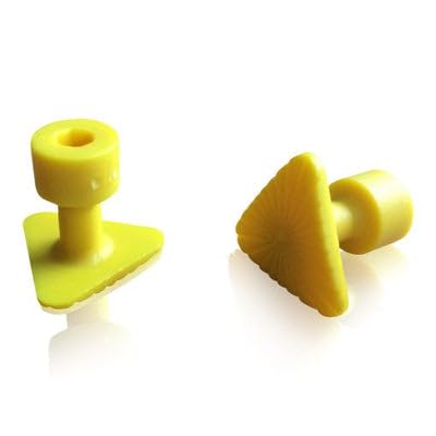 Image of Laka 23mm Triangle Yellow (Set of 5)
