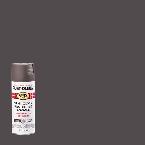 Image of Rust-Oleum 7754830-6PK Stops Rust Spray Paint, 12 oz, Semi-Gloss Anodized Bronze, 6 Pack