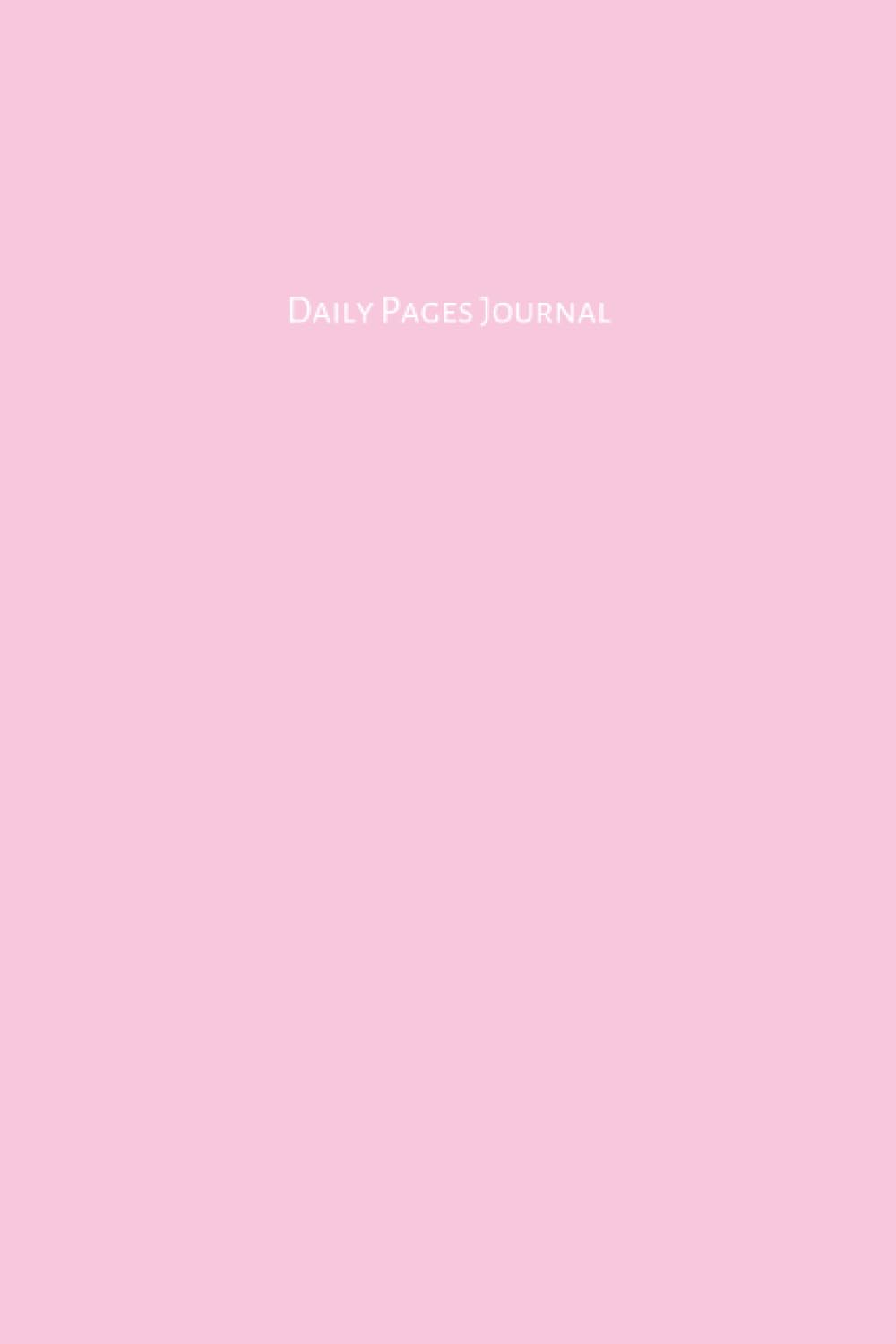 Independently published Daily Pages Journal