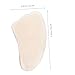 FRCOLOR Facial Board Agate Guasha Skin Massager Easy to Hold Quality Massage Tool