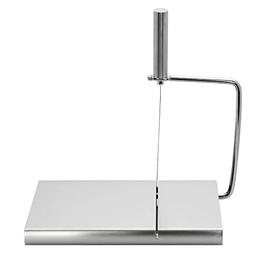 Mimo Style Cortador e Fatiador de Queijo, Feito Inteiramente em Aço Inoxidável. Produz Fatias Lisas