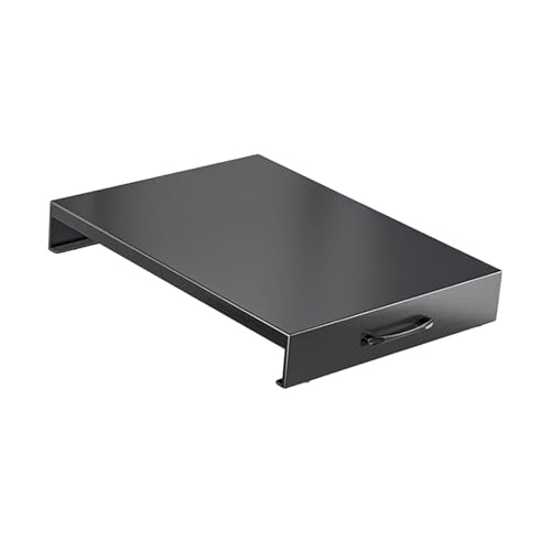 tuwiwol Tapete para secar Platos para encimeras de Cocina, hornos Planos y también Sirve Protector de Estufas para diversas Necesidades de Cocina. Cubre, Negro, 35x45x7cm