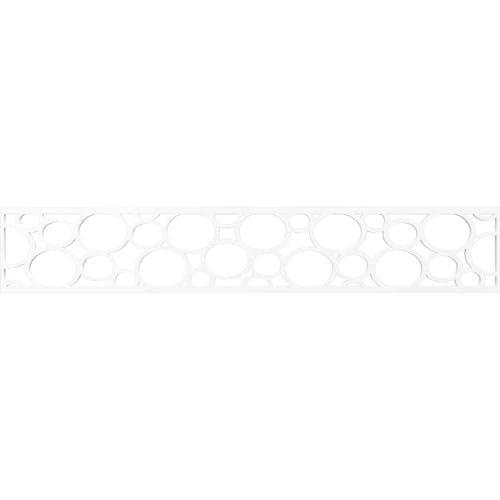 46 5/8"W x 8"H x 3/8"T Hemingway Fretwork Moulding, Architectural Grade PVC