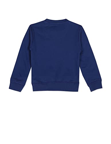 Image of U.S. POLO ASSN. UKSWSON0132 FS Round NCK SWS, EL Sweatshirts Royal Blue