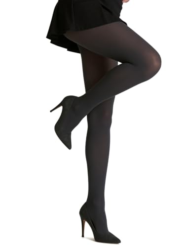 Image of Mila Marutti Women's Tights Semi Opaque Stockings for Women | Semi Sheer Pantyhose Nylons | Made in EU
