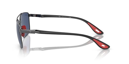 Image of Ray-Ban womens Rb3715m Scuderia Ferrari Collection Square Sunglasses