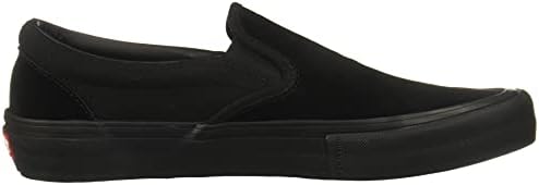 Vans "Slip-On Pro Sneakers (Blackout) Men's Classic Suede Skateboarding Shoes | Image 5