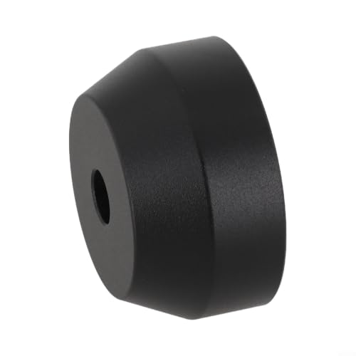 Adaptador 45 RPM de aluminio robusto y estable para tocadiscos de vinilo de 7 pulgadas