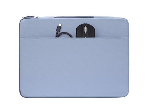 HP Funda Protectora para Portátil 13 14 Pulgadas, Acolchada Antigolpes, Resistente al Agua 600D, con Asa Retráctil y Bolsillo para Accesorios, Compatible con Laptop hasta 14