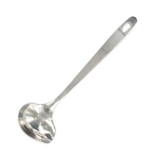 Fackelmann 40694 Cuillère à Sauce INOX, ustensile de Cuisine, louche à Sauce, louche à crêpes, Acier Inoxydable, Argent, 28,5 x 7,5 cm