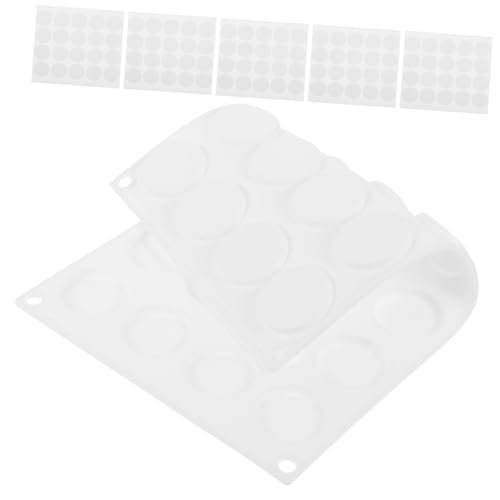 Hemobllo Molde de de Cera DIY para Decoración de Sobres y Pasteles Molde Cilíndrico de Silicona Resistente al Calor Kit Creativo para Manualidades y Repostería