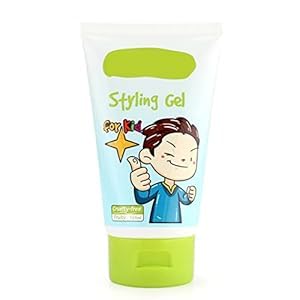 Gowwim Haargel Kinder Kids Fresh Styling Haargel Mittelstarker Halt Nicht Fettig Fruchtiger Duft 125ml