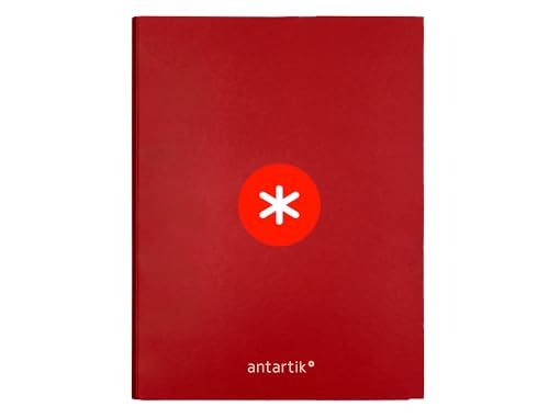 Leaderpapel Anartik A4 Folder Lined 4 Rings 25mm Round Raspberry