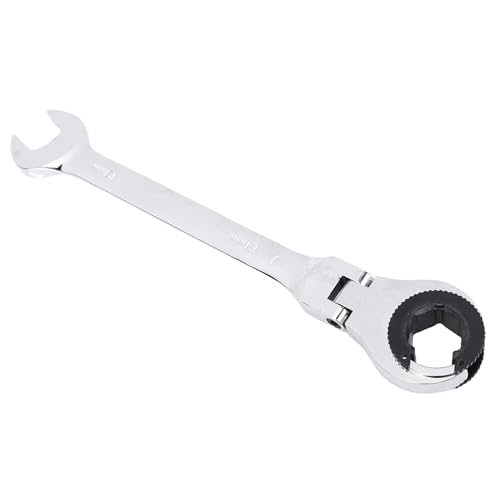 Clé à cliquet à tête ouverte 19 mm SEAFRONT en acier CRV orientable - 5